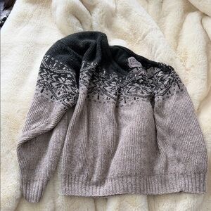 LP Furst of a Kind vintage one-shoulder sweater